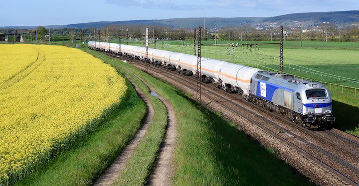 Bientôt des trains de marchandises roulant au biodiesel de colza en France