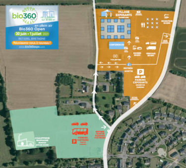 Plan site Bio360 Open