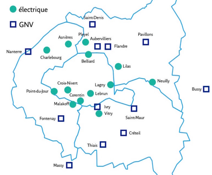 La RATP doit convertir ses centres bus dans son objectif de parc 100% propre