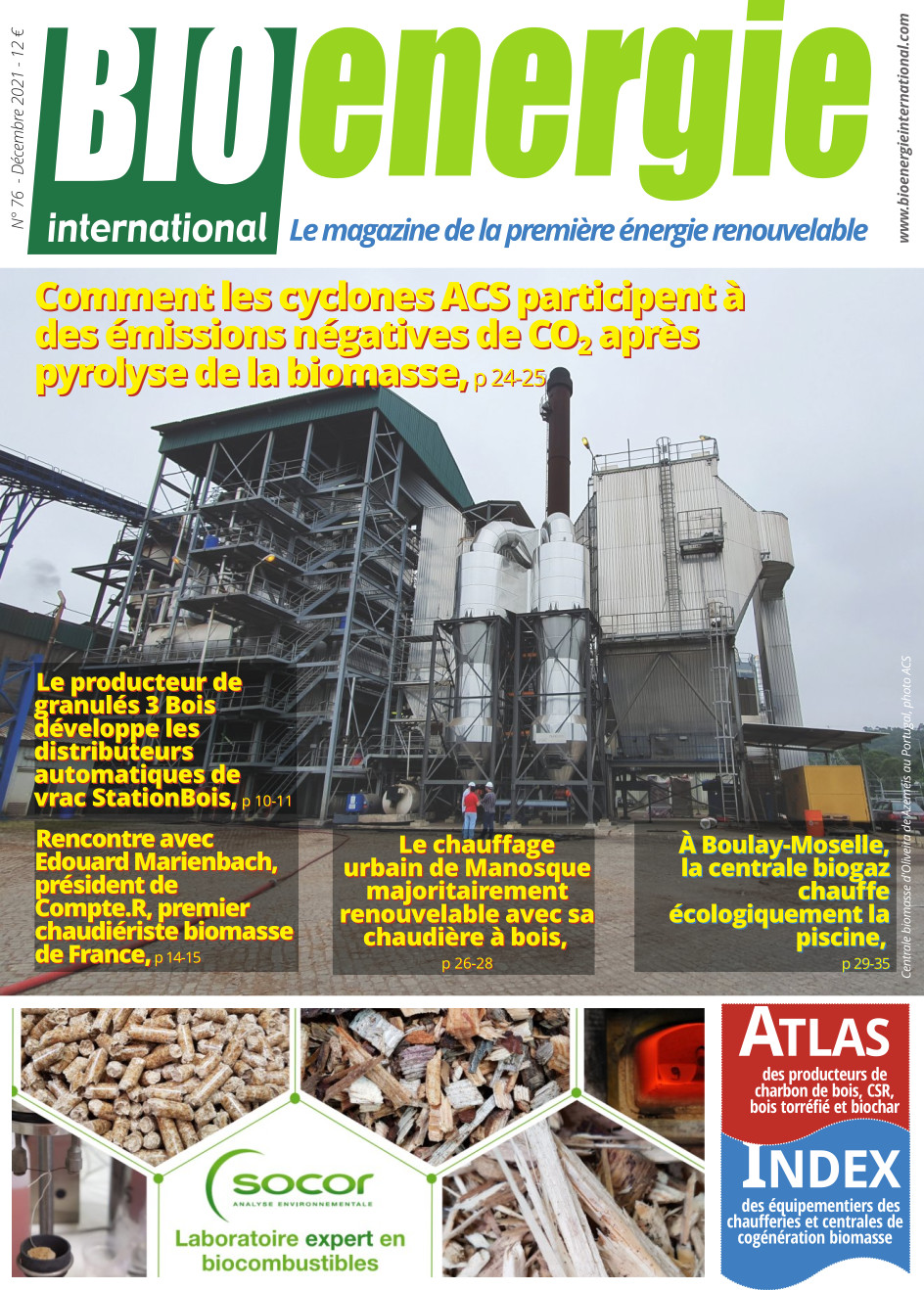 Bioénergie International n°76 – décembre 2021