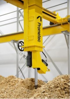 Q-Robot, une solution automatisée de mesure de la biomasse avant déchargement