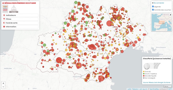 L’observatoire du bois-énergie en Occitanie, outil pour les projets collectifs