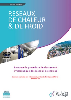 En savoir plus sur classement automatique des réseaux de chaleur au 1 janvier 2022