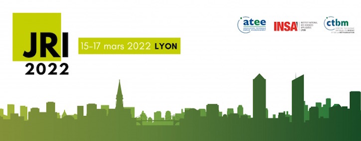 Les JRI Biogaz & Méthanisation 2022 auront lieu à Lyon du 15 au 17 mars
