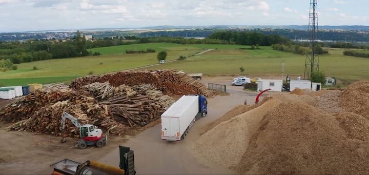 Bois-Nergis producteur de plaquettes forestières certifié CBQ+ dans le Rhône