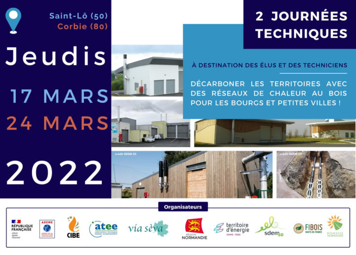 17 mars 2022 à Saint-Lo, décarboner les les bourgs et petites villes avec le bois-énergie