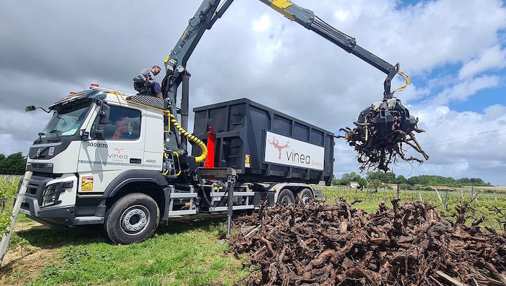 Vinéa évite le brûlage des ceps de vigne par la production d’énergie renouvelable