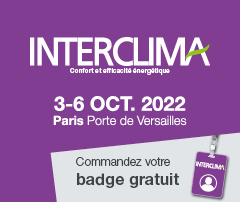 Interclima revient Porte de Versailles du 03 au 06 octobre 2022