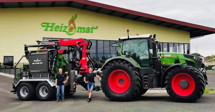 Grand show sur toute la gamme des déchiqueteuses de bois-énergie Heizohack