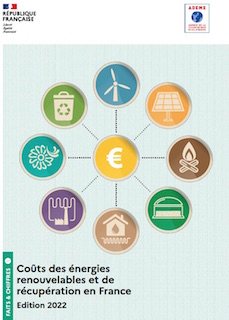 Les coûts des énergies renouvelables et de récupération en France en 2020