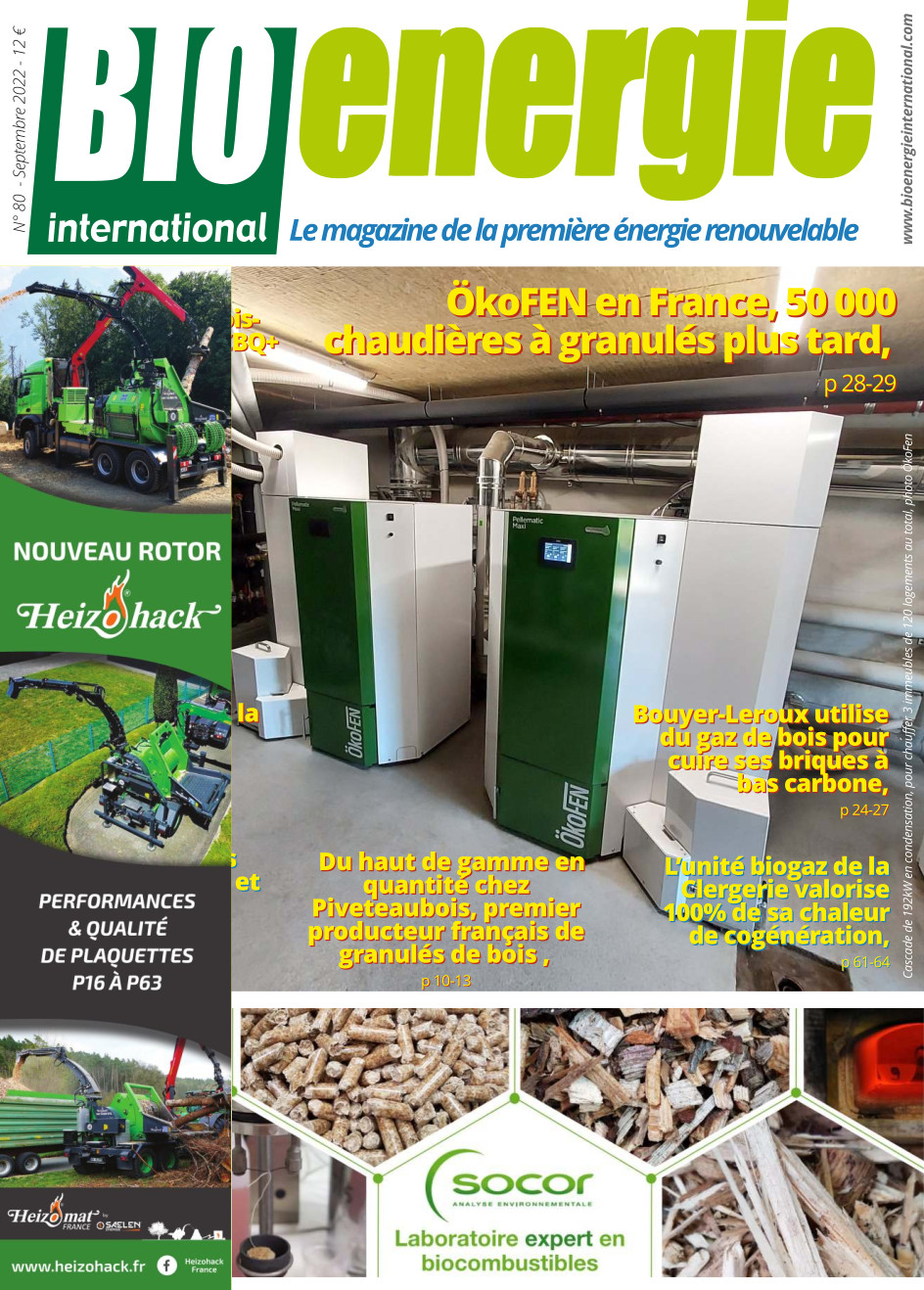 Bioénergie International n°80 – septembre 2022