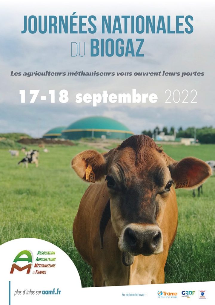 22 unités de méthanisation agricole ouvrent leurs portes les 17 et 18 septembre 2022