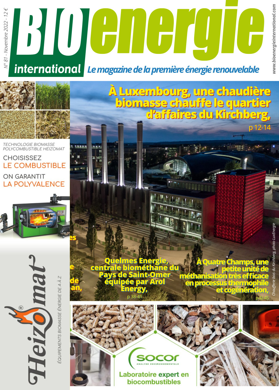 Bioénergie International n°81 – novembre 2022