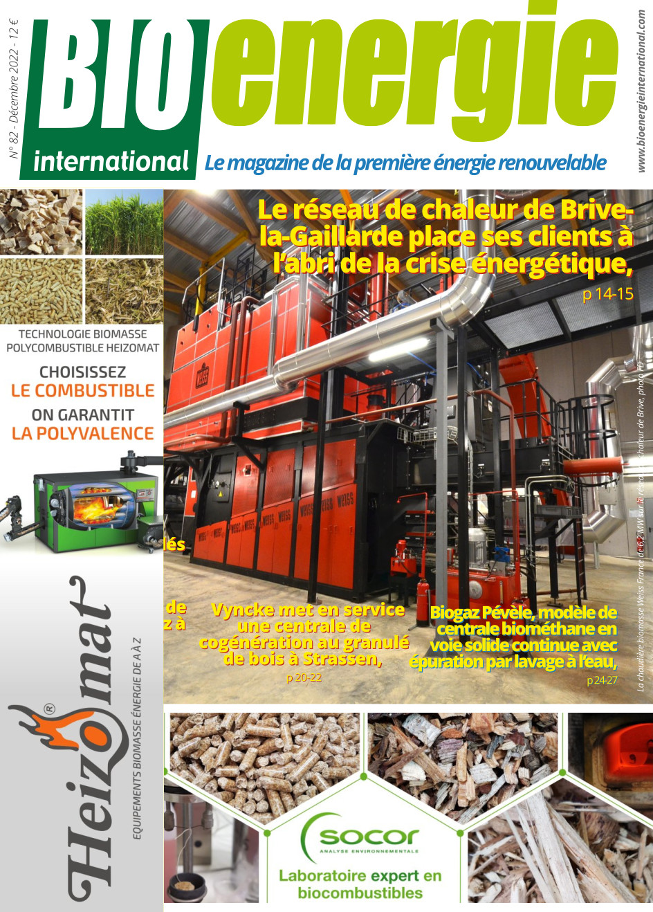 Bioénergie International n°82 – décembre 2022