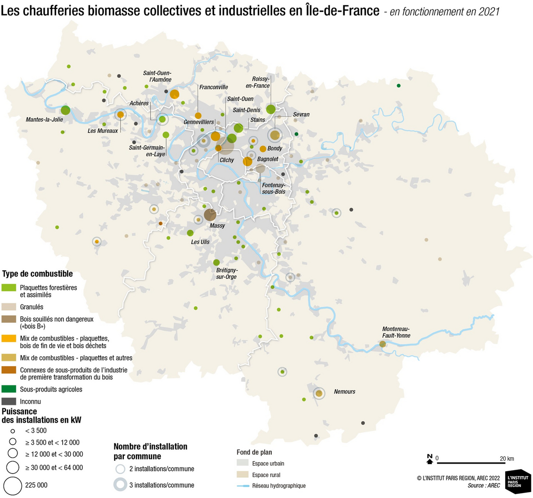 Bilan de fonctionnement des chaufferies biomasse en Île-de-France