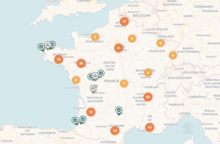 Le promoteur Nature Gaz partage une carte collaborative des stations bioGNV en France