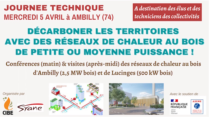 5 avril 2023, décarboner les territoires avec des réseaux de chaleur au bois