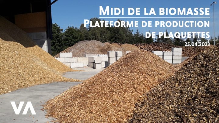 Les plateformes de production de plaquettes forestières en Wallonie, 25 avril 2023 à Gembloux