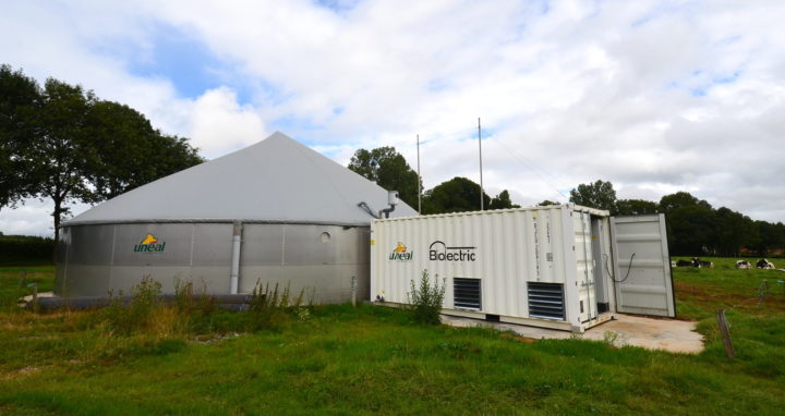 Une micro-centrale de cogénération biogaz à Wamin dans le Pas-de-Calais