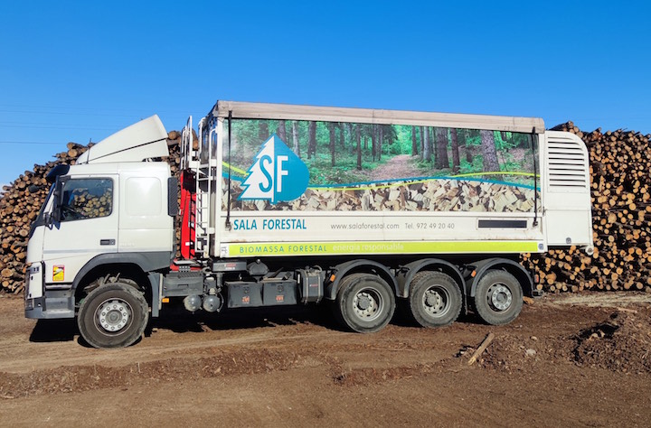 Sala Biomassa, premier producteur de bois-énergie certifié CBQ+ sur la Catalogne et l’Occitanie