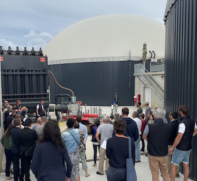 Aubiogaz inaugure l’une des 37 centrales biométhane du département d’Ille-et-Vilaine