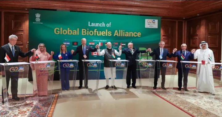 Lancement de l’alliance mondiale pour les biocarburants lors du G20 de New Delhi