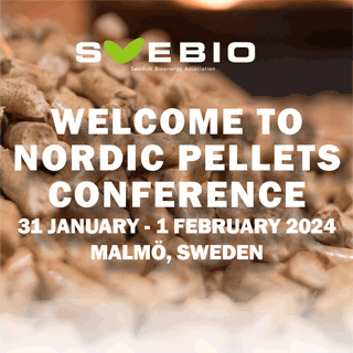 La conférence nordique sur les granulés de bois a lieu les 31 janvier & 1er février 2024 à Malmö