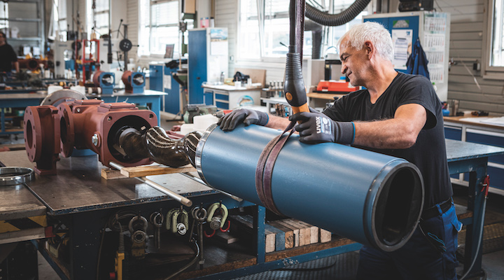 Wangen, des pompes techniquement bien adaptées à la production de biogaz