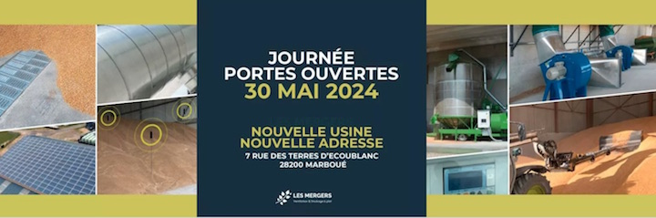 La société Les Mergers, spécialiste du séchage à plat, ouvre ses portes le 30 mai 2024