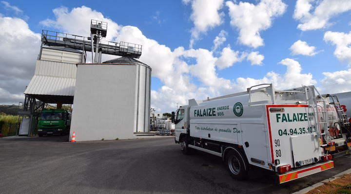 Des solutions innovantes pour le stockage et la distribution de granulés de bois chez Falaize Energies