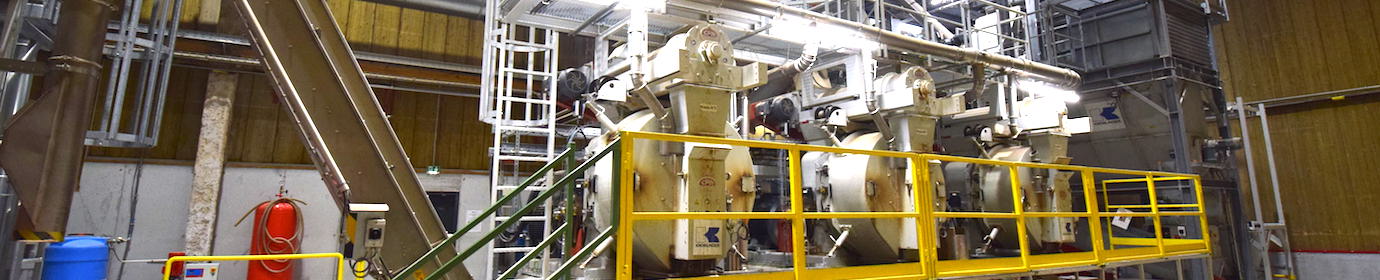 Presses à granuler le bois, photo Frédéric Douard