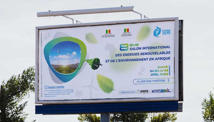 24 au 26 avril 2025 à Dakar, huitième édition du SIERA, le salon des énergies renouvelables en Afrique
