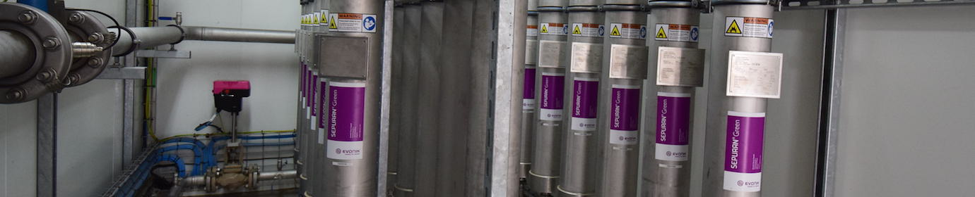 Membranes d’épuration de biométhane, photo Frédéric Douard