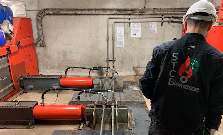 STC Biomasse entretient et équipe les chaufferies industrielles et collectives à biocombustibles