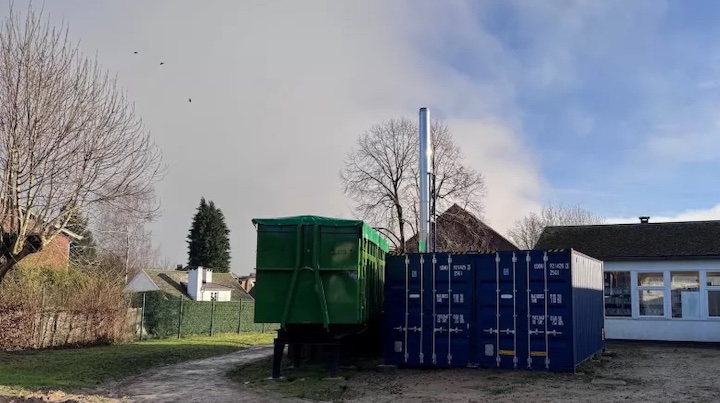 11 décembre 2025 à Genappe, visite du troisième Tour du Bois Énergie en Wallonie