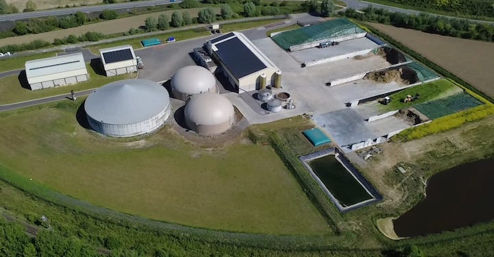 Agri Union Bioénergies, première unité de méthanisation sur terres polluées
