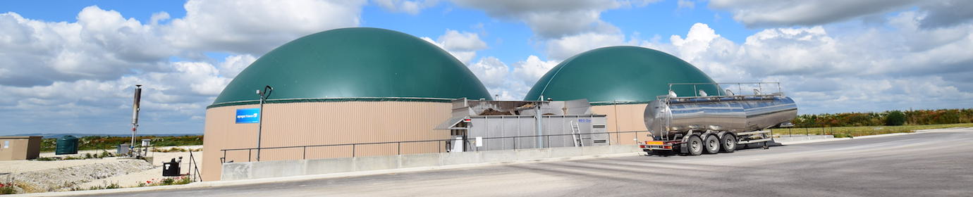 Centrale de biométhane en Champagne, photo Frédéric Douard