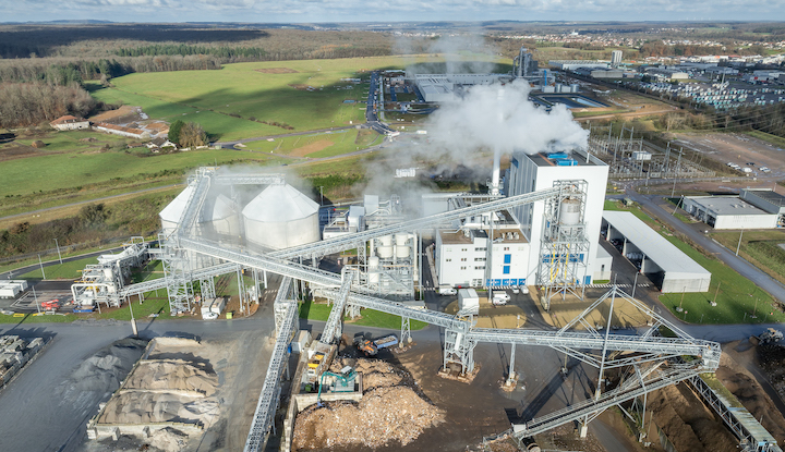 AET fournit la plus grande centrale de cogénération biomasse de France à Golbey