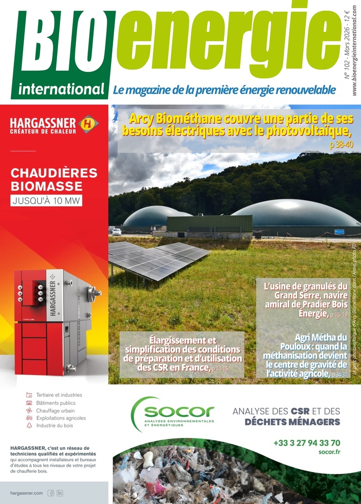 Bioénergie International n°102 – mars 2026