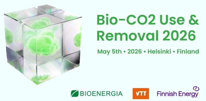 Conférence sur la récupération et l&rsquo;utilisation du bio-CO₂ le 5 mai 2026 à Helsinki