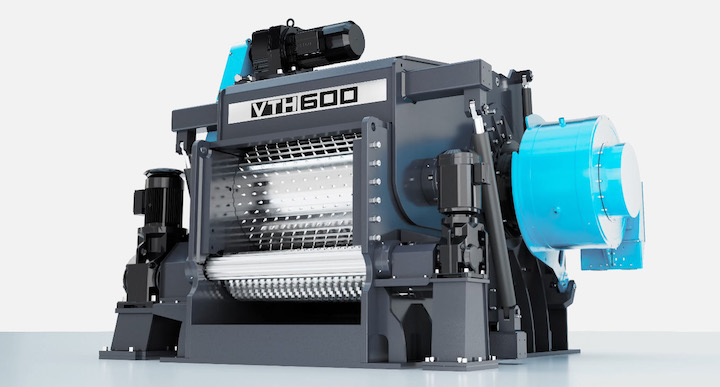 40 % d’énergie économisée avec HiTorc, le broyeur de biomasse VTH 600-1050 BT de Vecoplan