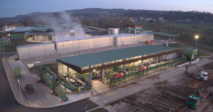 Bois Factory 70, la plus grande usine de production de bois de chauffage en France