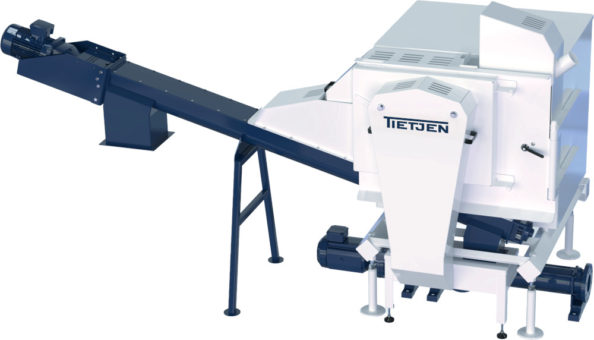 Le Tietjen BioRefiner BRF traite efficacement les biodéchets, même pollués par des emballages